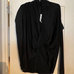 Lululemon Twist Wrap Sweater in Black